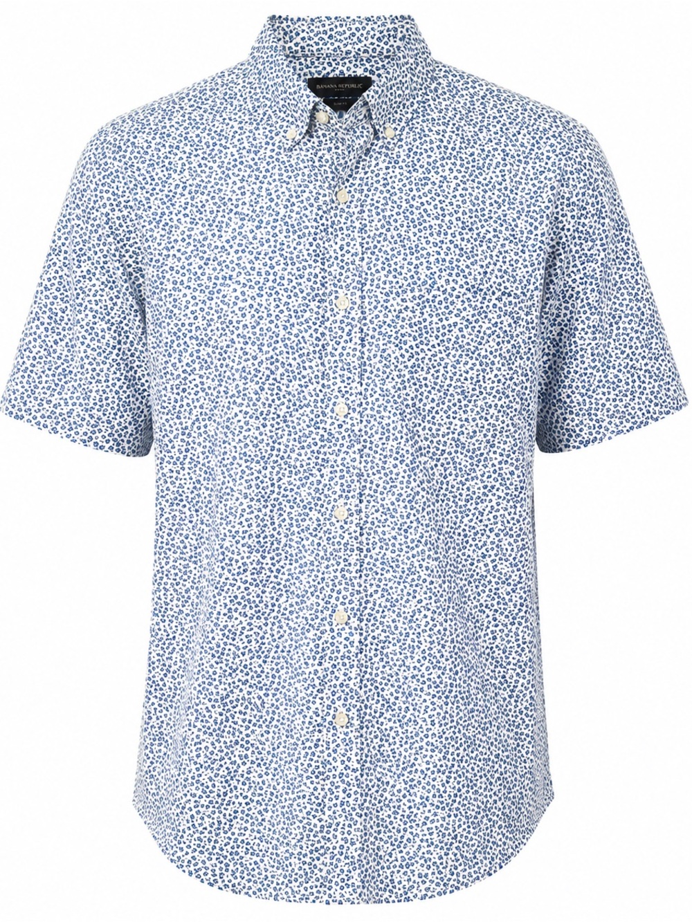 Bonobos Short-Sleeve Button-Down Shirt - Light Blue Floral